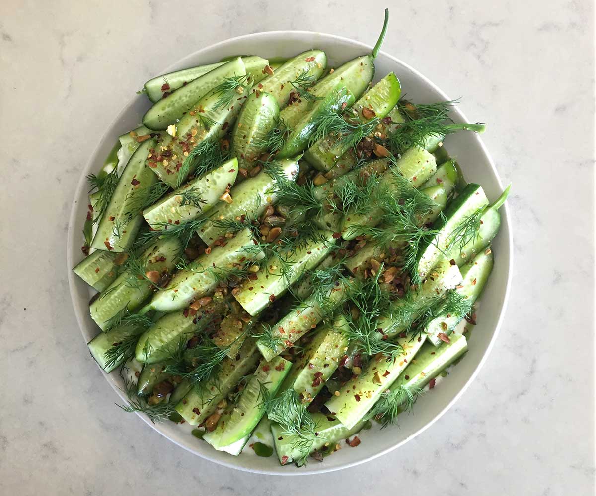 Cucumber and Yoghurt