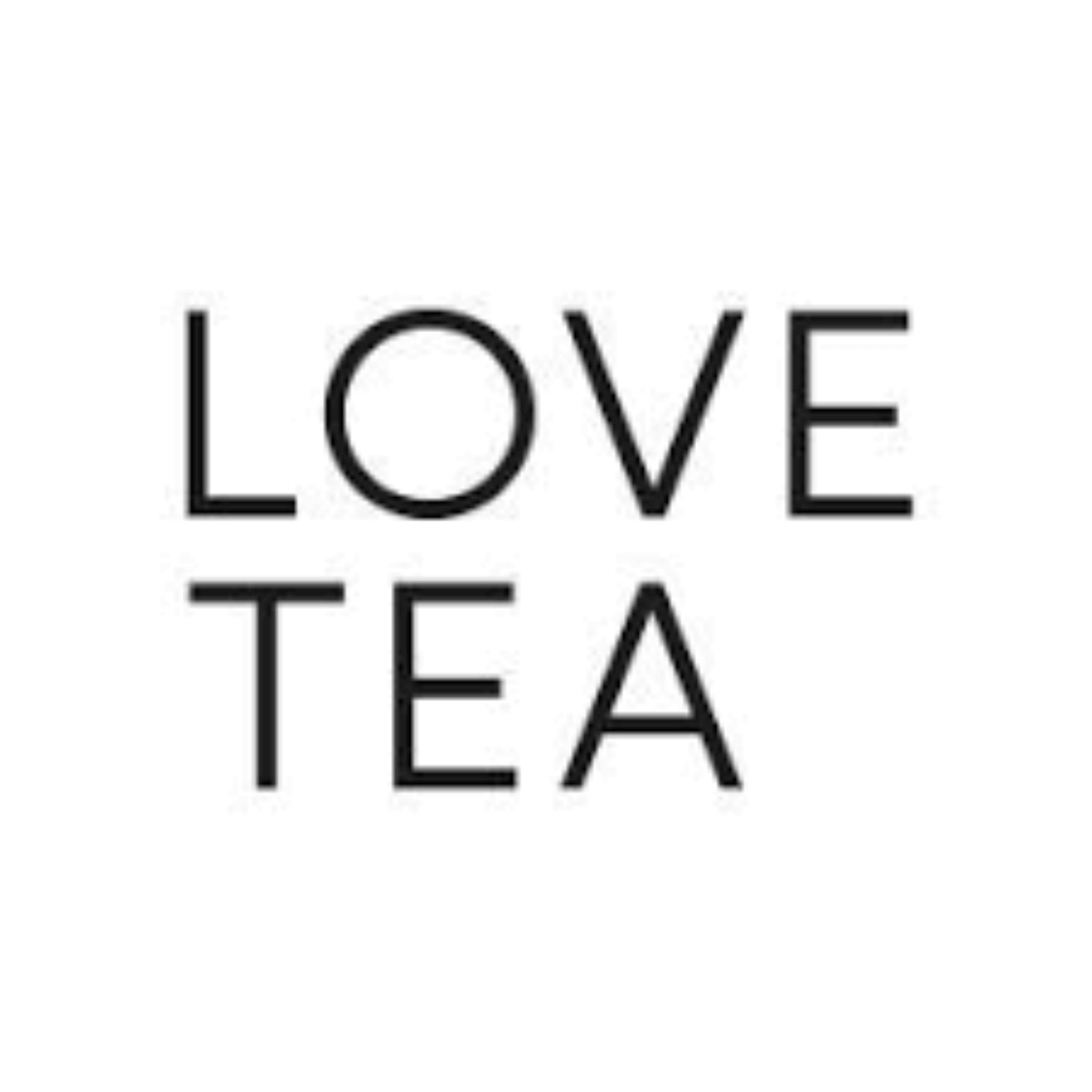 Love Tea black and white logo